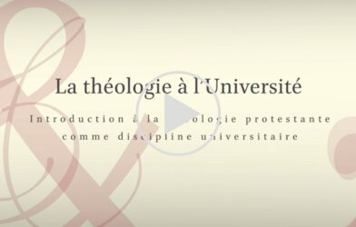 Etudier la théologie protestante – MOOC