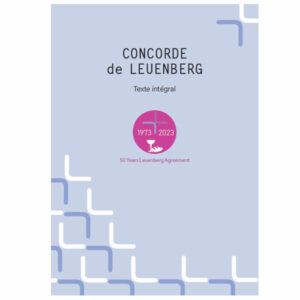 Le livret de la Concorde de Leuenberg